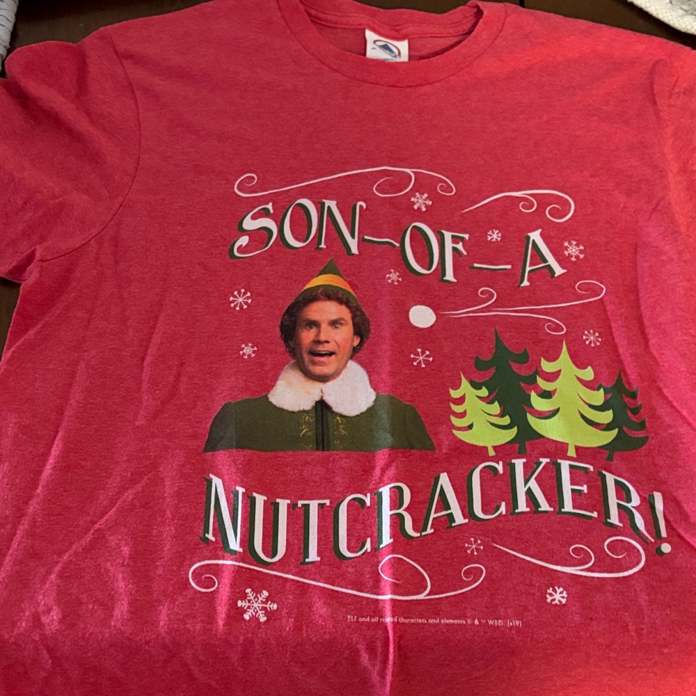 Red Christmas Graphic T-Shirt